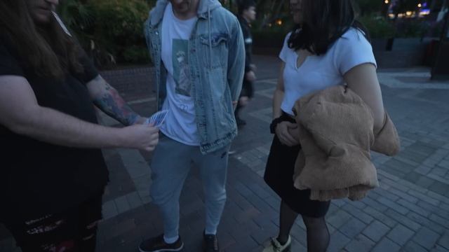 CARD MAGIC To STRANGERS The BEST STREET MAGIC!- day 139 смотреть онлайн