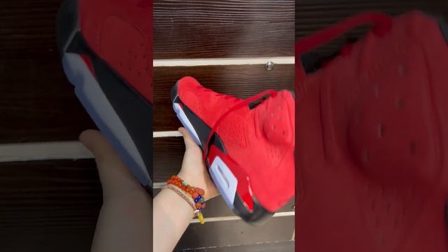 CT8529-600 Air Jordan 6 “Toro” AJ6 Varsity Red/Black 2023 Shoes