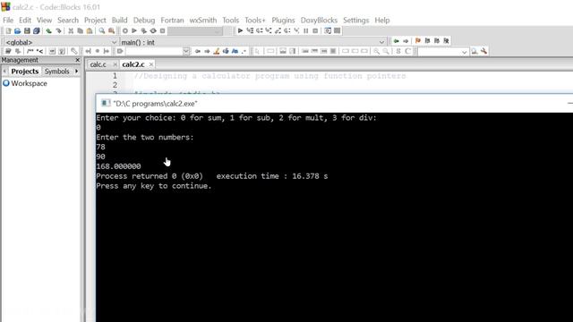 Application of Function Pointers in C смотреть онлайн