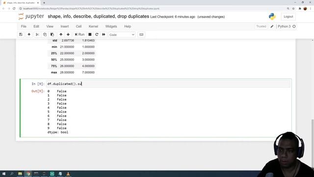 [Belajar Pandas] - Shape Info Describe Drop Duplicated смотреть онлайн