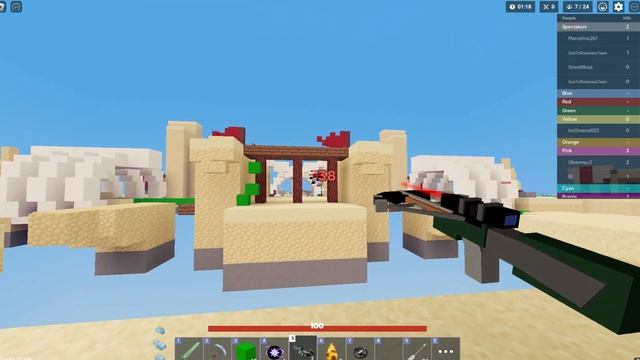 This cursor is just too op... (Roblox Bed Wars) смотреть онлайн