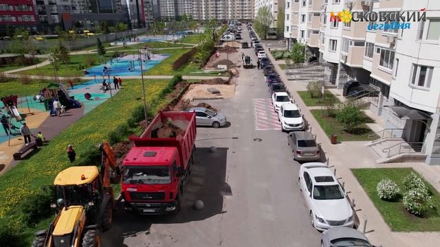 Расширение проездов в Первом Московском смотреть онлайн