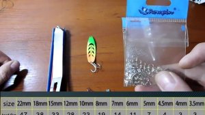 ПРЕДОХРАНИТЕЛЬ для блесны и воблера от глухого зацепа отцепом и кольцом