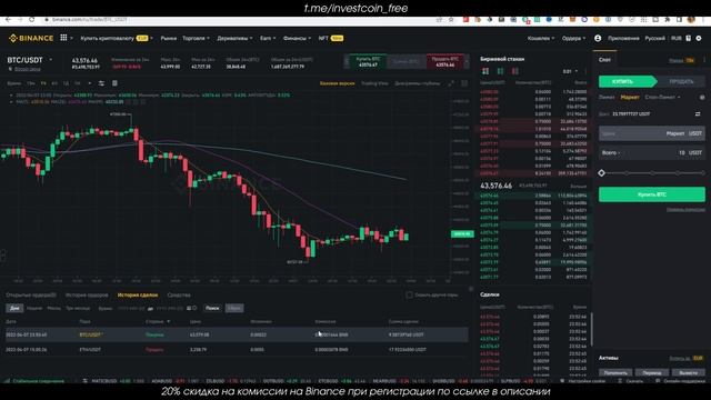 Спотовая торговля на Binance для новичков | Гайд по торговле на споте смотреть онлайн