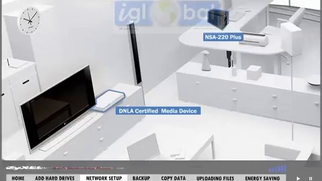 ZyXEL NSA-220 Network Storage Appliance / NSA-220 смотреть онлайн