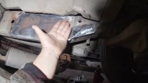 ремонт гнилой рамы на ниссан патфайндер 2007г.в.