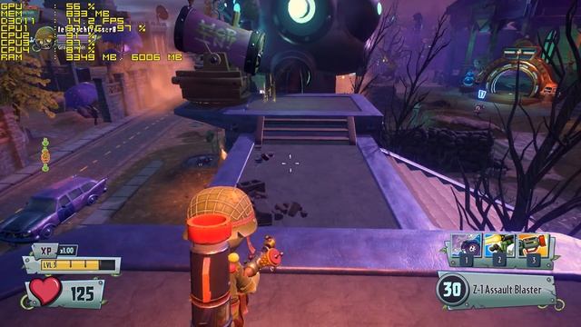 Тест Plants vs Zombies Garden Warfare 2 запуск на слабом ПК (4 ядра, 4 ОЗУ, GeForce GTX 550 Ti 1 Гб смотреть онлайн
