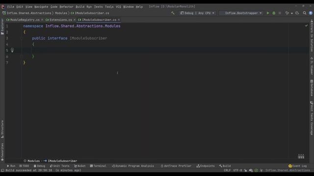 Modular Monolith Full Course: Demo Lesson #1 Communication between modules смотреть онлайн