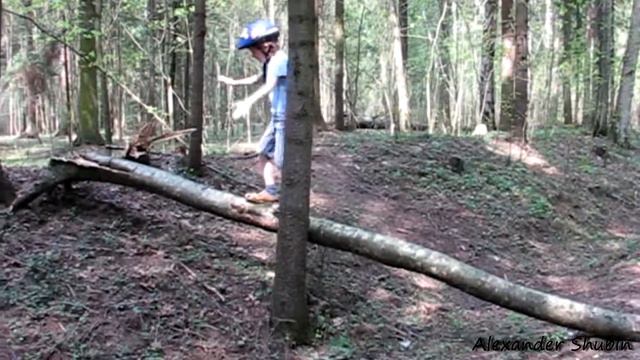 Природа Зеленограда - лес в 5 микрорайоне (часть 2) смотреть онлайн