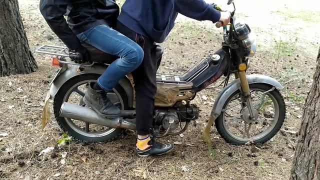 ОБЗОР КТМ 360 2т. или (Альфа110 2т.)!!! смотреть онлайн