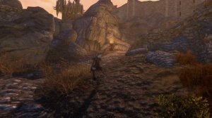 ELDER SCROLLS: SKYRIM Walking to Whiterun | Ambient Soundtrack