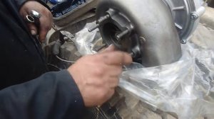 Установка турбины на маз