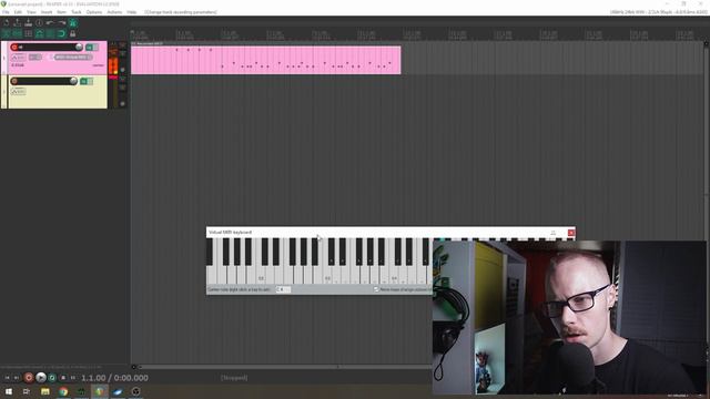 Нет миди-клавиатуры? Набьем барабаны на обычной! | Как набить барабаны в REAPER на клавиатуре. смотреть онлайн