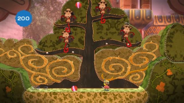 LittleBigPlanet (PSP) - 15 - The Bazaar: Monkey Puzzle Tree (Playthrough Complete) смотреть онлайн