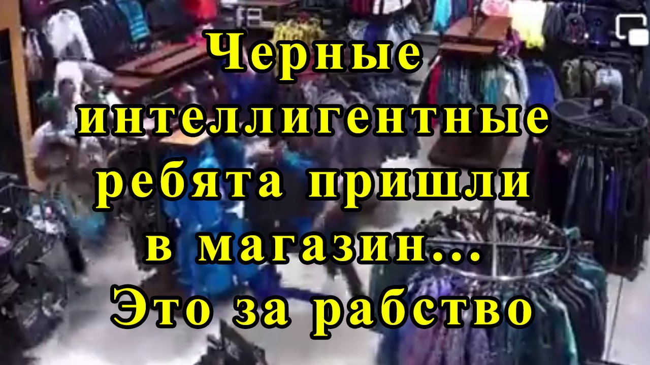 Черные интеллигентные ребята пришли в магазин... Это за рабство смотреть онлайн