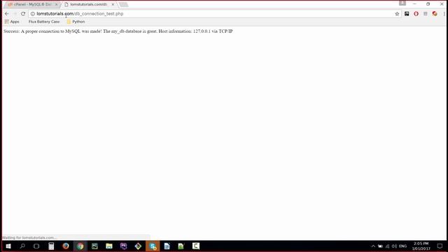 What can go wrong - Connecting to a Database on a Hosted Server using Cpanel смотреть онлайн