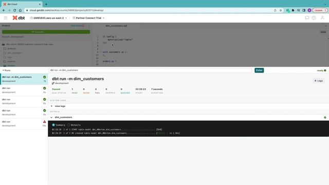 Creating your first project in data build tool (dbt) | Tutorial for beginners смотреть онлайн