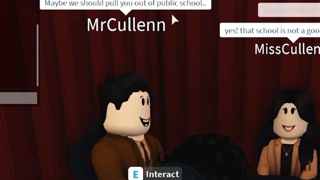 I Was Adopted By A VAMPIRE FAMILY In Roblox Bloxburg! смотреть онлайн