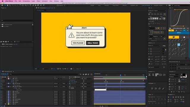 Animate a Mouse Cursor - After Effects Tutorial смотреть онлайн