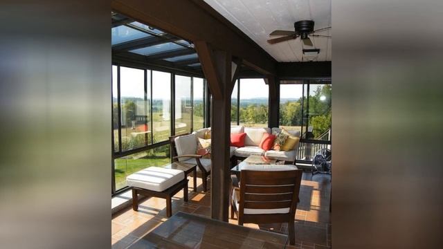 75 Linoleum Floor And Terra-cotta Tile Sunroom Design Ideas You'll Love ? смотреть онлайн