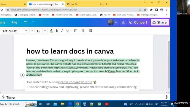 how to use canva docs AI смотреть онлайн