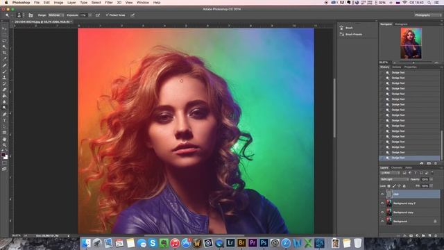 HI-END Speed Retouching Tutorial smoke light смотреть онлайн