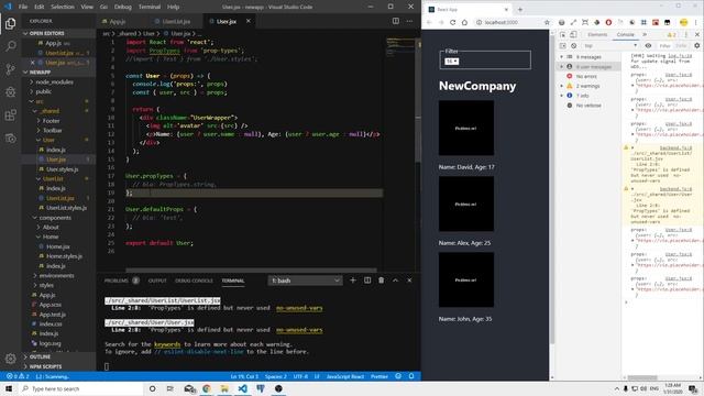 ReactJS Tutorial - #5 Passing Data with Props смотреть онлайн