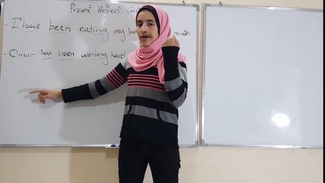 Present Perfect Continuous المضارع التام المستمر смотреть онлайн