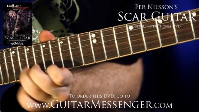 SCAR GUITAR - Mixolydian b6 improv from PER NILSSON's instructional DVD смотреть онлайн