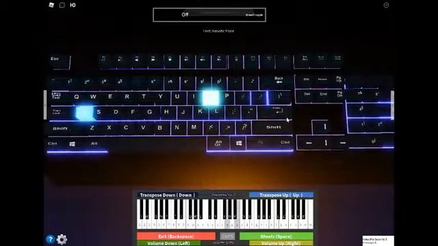 Final Duet [roblox piano] смотреть онлайн