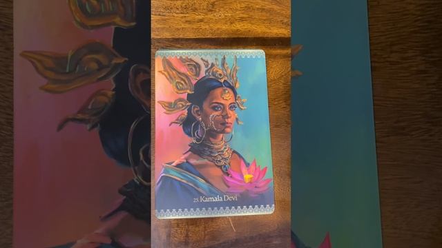 Kali Oracle Cards: 25. Kamala Devi | Tenth Of The Mahavidya Wisdom Goddesses |
