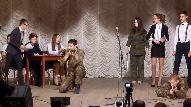 Осенний бал 2015, 10 класс, сценка