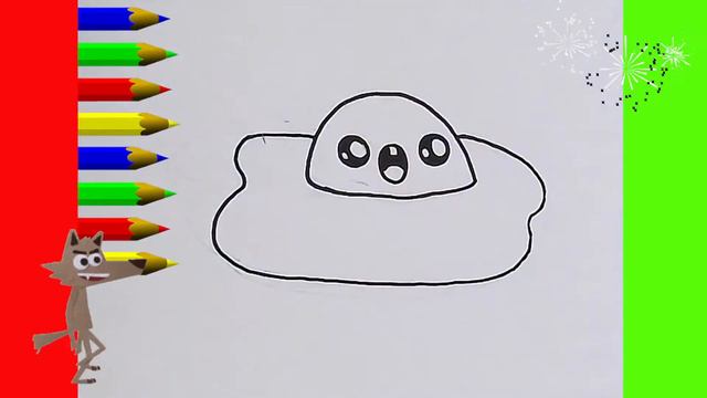 Как нарисовать МИЛЫЙ. просто, Рисунки для начинающих смотреть онлайн