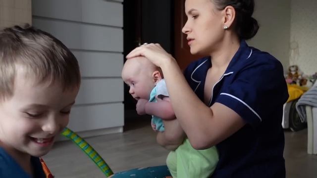 ВЛОГ: Перевернулась на живот! В 3,3 месяца 26.11.22 смотреть онлайн