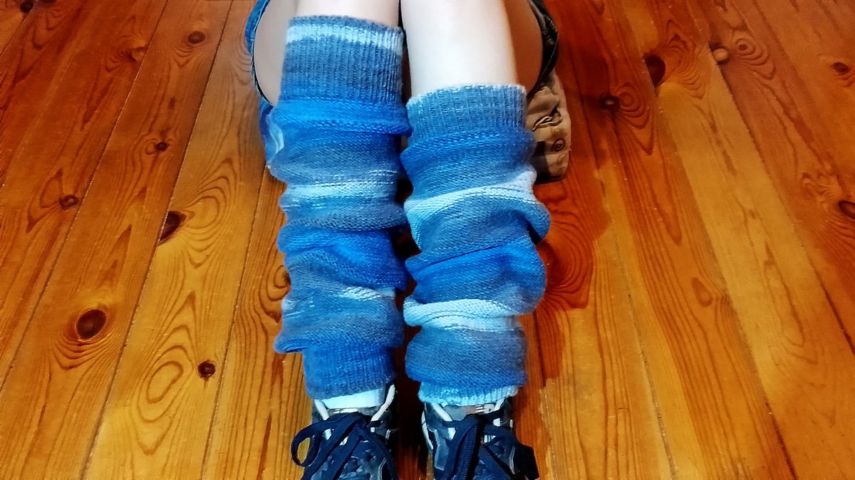 Вяжем гетры. Сделай это сам.