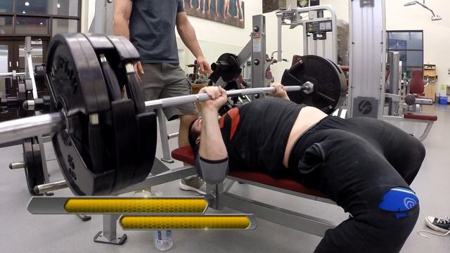 655x5 Deadlift after 605x8 ..... well.... that went better смотреть онлайн
