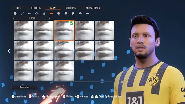 FIFA 23 - RAPHAËL GUERREIRO Face Creation смотреть онлайн
