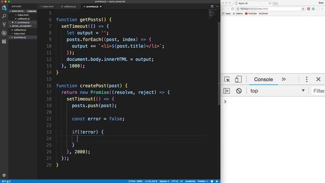Async JS Crash Course - Callbacks, Promises, Async Await смотреть онлайн