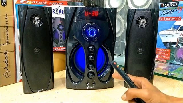 Hi BAss Front Firing Powerfull Woofer Speaker - BT 6500 Perfect Sound System - Full Unboxing Review смотреть онлайн
