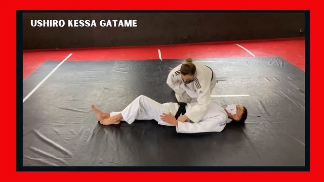 USHIRO KESSA GATAME(TÉCNICAS DE IMOBILIZAÇÃO DO JUDÔ) смотреть онлайн