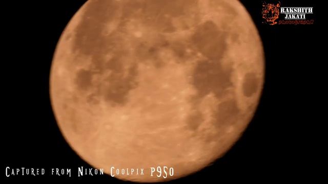 | SUPER MOON 2020 | NIKON COOLPIX P950 | 4K MOON VIDEO | SUPER ZOOM | смотреть онлайн
