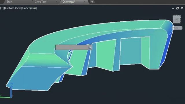 Using the CHOP command from the AVC plugin for AutoCAD or BricsCAD смотреть онлайн