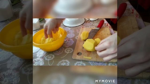 ПЕКУ ПИРОГ ?с картошкой и капустой ? мммм смотреть онлайн