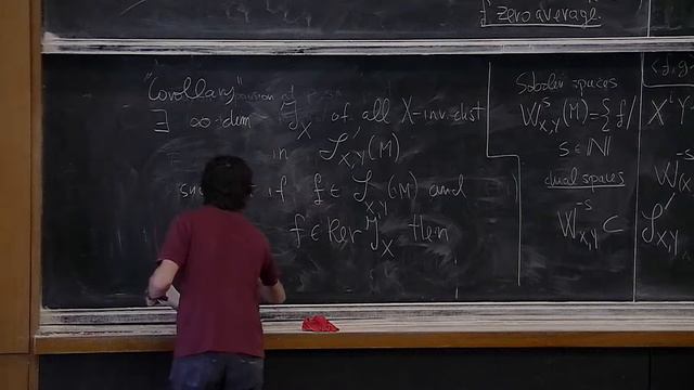 G. Forni - Cohomological equation and Ruelle resonnences (Part 2) смотреть онлайн