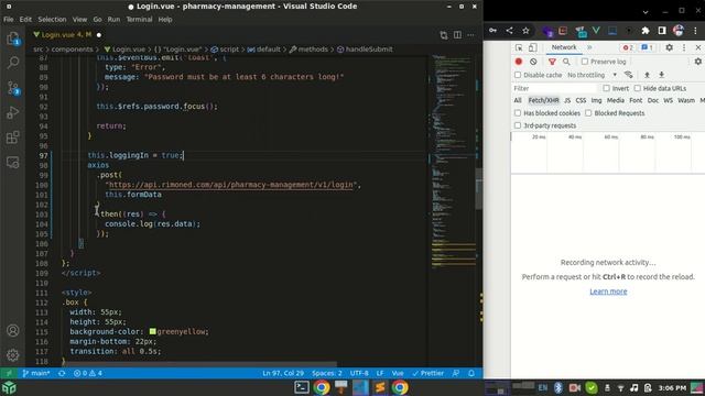 Vue.js 3 Bangla Tutorial: 63. Pharmacy Management Project - 9 Calling the login API смотреть онлайн