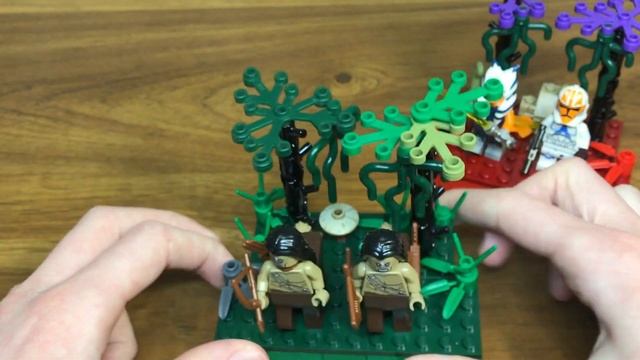 Как красиво расставить минифигурки Lego? | Мои мини подставки / сценки для Лего человечков смотреть онлайн