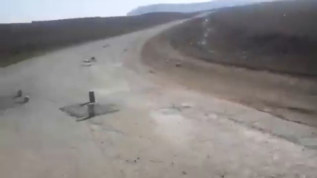 Дагестан. Республиканская дорога после ремонта. смотреть онлайн