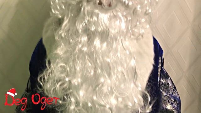 Костюм деда мороза Богатый синий смотреть онлайн