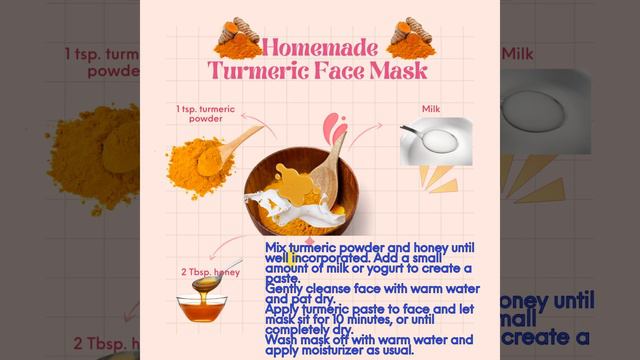 How To Make Turmeric Face Mask At Home смотреть онлайн