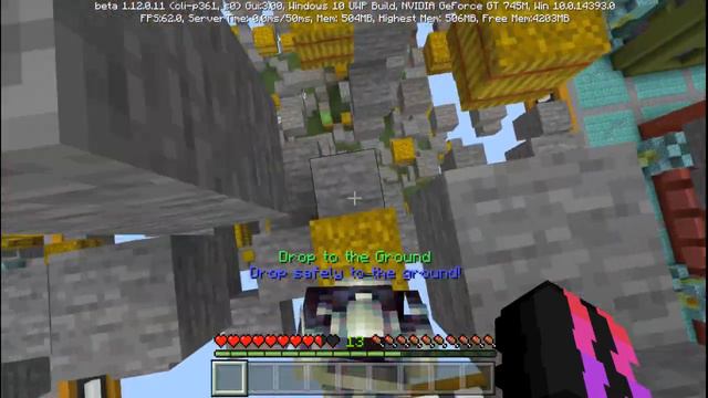 Играем в Minecraft windows 10 !!! Mini Games !!! TOP 1 !!! смотреть онлайн